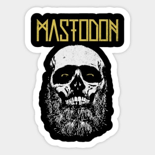 Mastodon Band Sticker